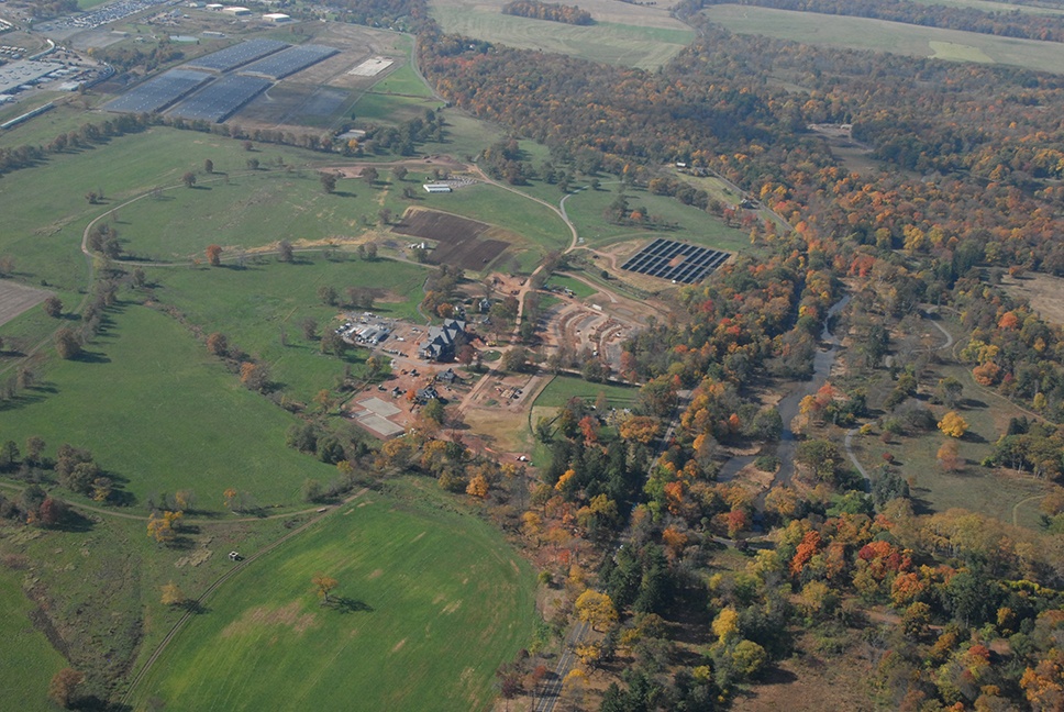 Duke Farms Aerial View