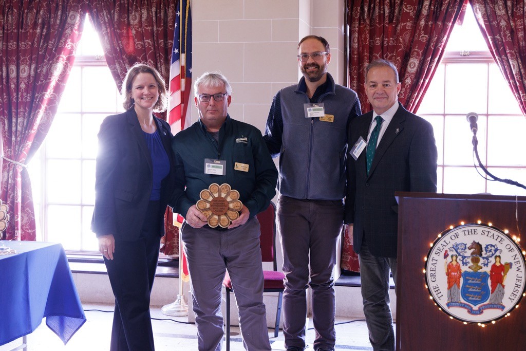James Hanson and Jamie Riker receive NJ Gov Excellence Award in 2025